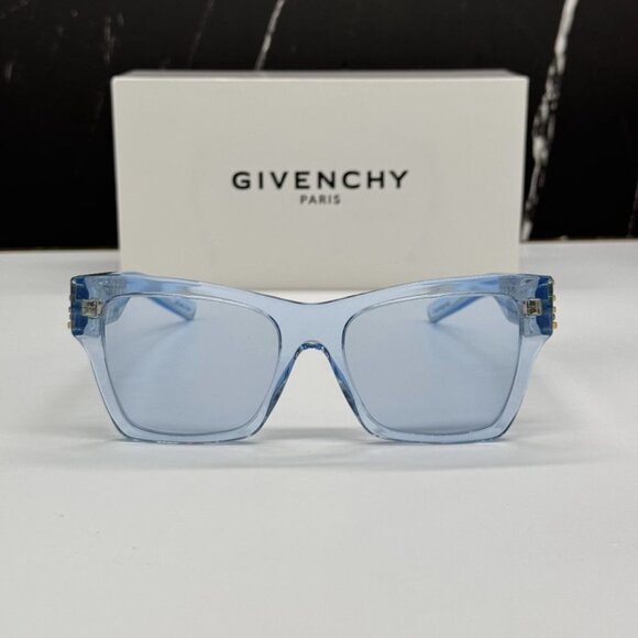 NEW GV40076I 84V GIVENCHY WOMEN SUNGLASSES BLUE EYEWEAR GIVENCHY - Picture 1 of 11